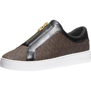 imageMichael Kors Womens Keaton Zip Slip on SneakerBrown