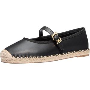 imageMichael Kors Womens Lynn Ballet EspadrilleVachetta LeatherGrosgrainBlack