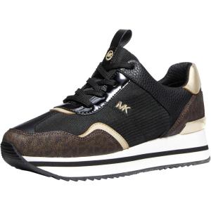 imageMichael Kors Womens Raina Trainer SneakerBlackBrown
