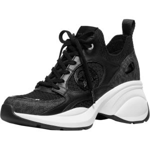 imageMichael Kors Womens Zuma Knit Trainer SneakerBlack
