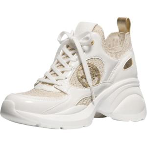 imageMichael Kors Womens Zuma Knit Trainer SneakerPale Gold