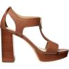 imageMichael Kors Womens Berkley Mid Sandal HeeledLuggage