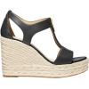 imageMichael Kors Womens Berkley MidHeel Wedge SandalBlack