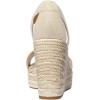 imageMichael Kors Womens Berkley MidHeel Wedge SandalPale Gold