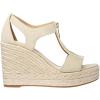 imageMichael Kors Womens Berkley MidHeel Wedge SandalPale Gold