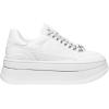 imageMichael Kors Womens Hayes Chain Lace Up SneakerWhite