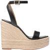 imageMichael Kors Womens Leighton Espadrille Wedge SandalBlack
