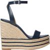 imageMichael Kors Womens Leighton Espadrille Wedge SandalNavy