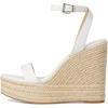 imageMichael Kors Womens Leighton Espadrille Wedge SandalOptical White