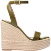 imageMichael Kors Womens Leighton Espadrille Wedge SandalSafari Green