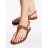 imageMichael Kors Womens Mandy Thong Sandal FlatLuggage