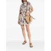 imageMichael Kors Womens Mandy Thong Sandal FlatLuggage