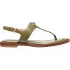 imageMichael Kors Womens Mandy Thong Sandal FlatSafari Green