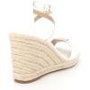 imageMichael Kors Womens Mandy Wedge SandalOptical White