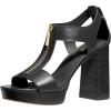 imageMichael Kors Womens Berkley Mid Sandal HeeledBlack