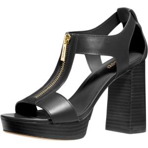 imageMichael Kors Womens Berkley Mid Sandal HeeledBlack