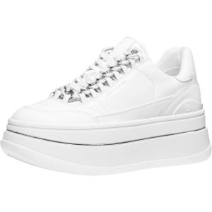 imageMichael Kors Womens Hayes Chain Lace Up SneakerWhite