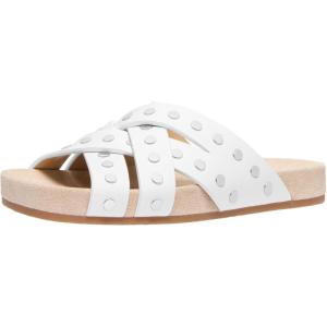 imageMichael Kors Womens Irene Flat SandalOptical White