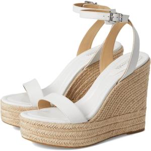 imageMichael Kors Womens Leighton Espadrille Wedge SandalOptical White