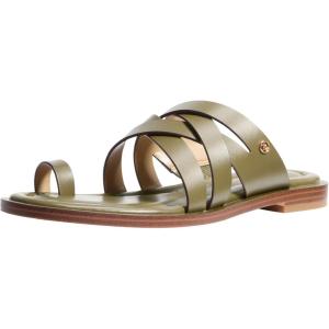 imageMichael Kors Womens Nora Thong Sandal FlatSafari Green