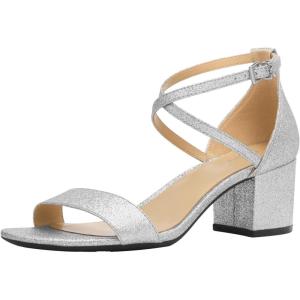 imageMichael Kors Womens Serena Flex Sandal HeeledSilver