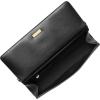 imageMichael Kors Carmine Medium ClutchGoldtone HardwareBlack