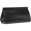 imageMichael Kors Carmine Medium ClutchSilvertone HardwareBlack