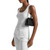 imageMichael Kors Carmine Medium ClutchSilvertone HardwareBlack