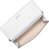 imageMichael Kors Carmine Medium ClutchSilvertone HardwareOptic White