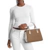 imageMichael Kors Marilyn Medium SatchelEcruWalnut
