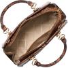 imageMichael Kors Marilyn Medium SatchelGoldtone HardwareEmbossed Snake LeatherLuggage