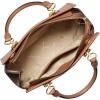 imageMichael Kors Marilyn Medium SatchelGoldtone HardwareSaffiano LeatherLuggage