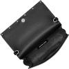 imageMichael Kors Mona Large ClutchSilvertone HardwareBlack