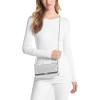 imageMichael Kors Mona Large ClutchSilvertone HardwareSilver