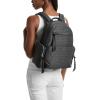 imageMichael Kors Prescott Large BackpackSilvertone HardwareTonal SignatureBlack