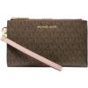 imageMichael Kors Jet Set Double Zip WristletBrownSoft Pink