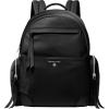 Silver-tone Hardware/Nylon/Black