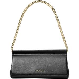 imageMichael Kors Carmine Medium ClutchGoldtone HardwareBlack