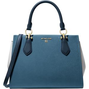 imageMichael Kors Marilyn Medium SatchelDark Chambray Multi