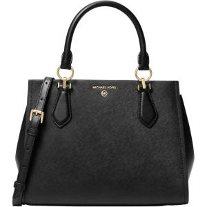 imageMichael Kors Marilyn Medium SatchelGoldtone HardwareBlack