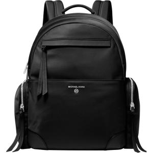 imageMichael Kors Prescott Large BackpackSilvertone HardwareNylonBlack