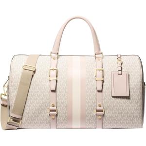 imageMichael Kors Womens Bedford Travel ExtraLarge Weekender BagVanillaSoft Pink