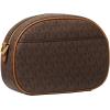 imageMichael Kors Jet Set Charm Small Oval Camera Crossbody BagBrownAcorn