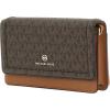 imageMichael Kors Jet Set Charm Small Phone Crossbody BagBrownAcorn
