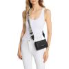 imageMichael Kors Jet Set Small Phone Crossbody BagSilvertone HardwareTonal SignatureBlack
