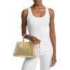 imageMichael Kors Laila Small SatchelGoldtone HardwarePale Gold