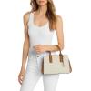 imageMichael Kors Laila Small SatchelGoldtone HardwareVanillaAcorn