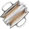 imageMichael Kors Laila Small SatchelSilvertone HardwareLeather With Nail Head StudsOptic White
