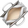 imageMichael Kors Laila Small SatchelSilvertone HardwareOptic White
