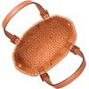 imageMichael Kors Quinn Extra Small Crossbody ToteGoldtone HardwareOrange Punch